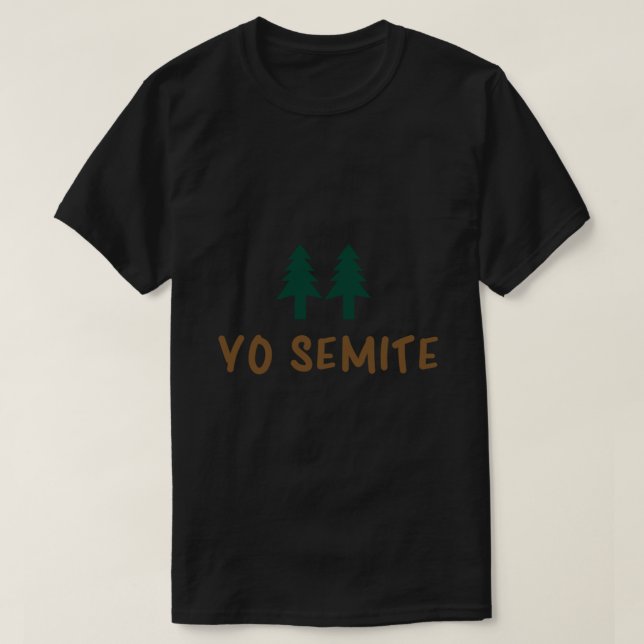 T - Shirt "Yo Semite" des Jüdischen Museums Essent (Design vorne)