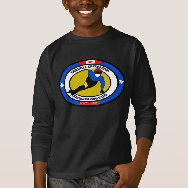 T-Shirt "Youth Longsleeve / Oakville Speed Skaten  (Vorderseite)