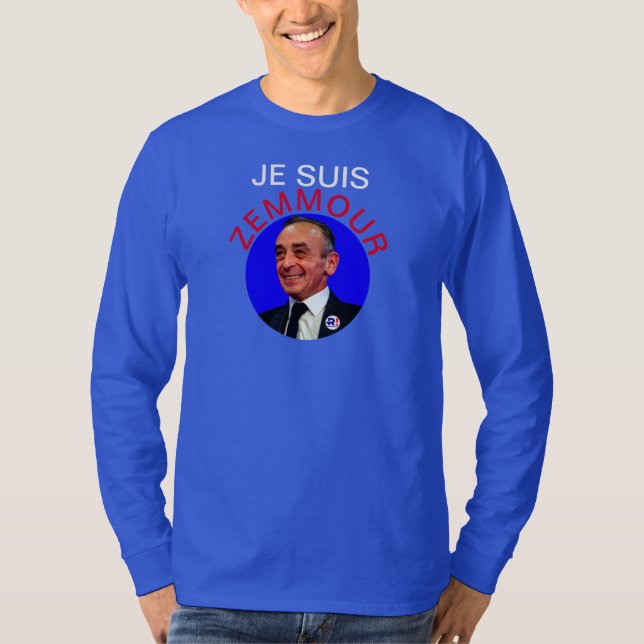 T-Shirt Zemmour Präsident (Vorderseite)