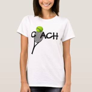 T-Shirt Zug-Tennisball-Spiel