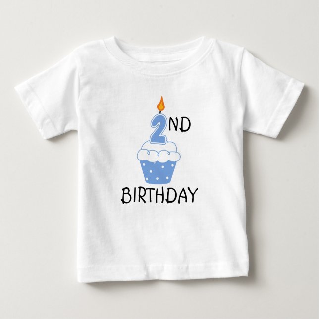 T - Shirt zum 2. Geburtstag für Kinder (Vorderseite)