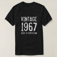 T-Shirt zum 50. Geburtstag für Männer, 1967 auf de