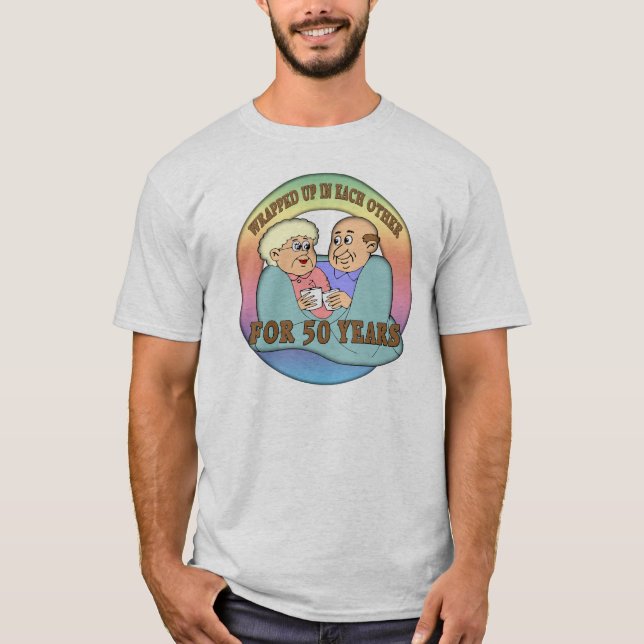 T - Shirt zum 50. Hochzeitstag (Vorderseite)