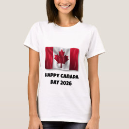 T-Shirt zum Canada Day für Frauen