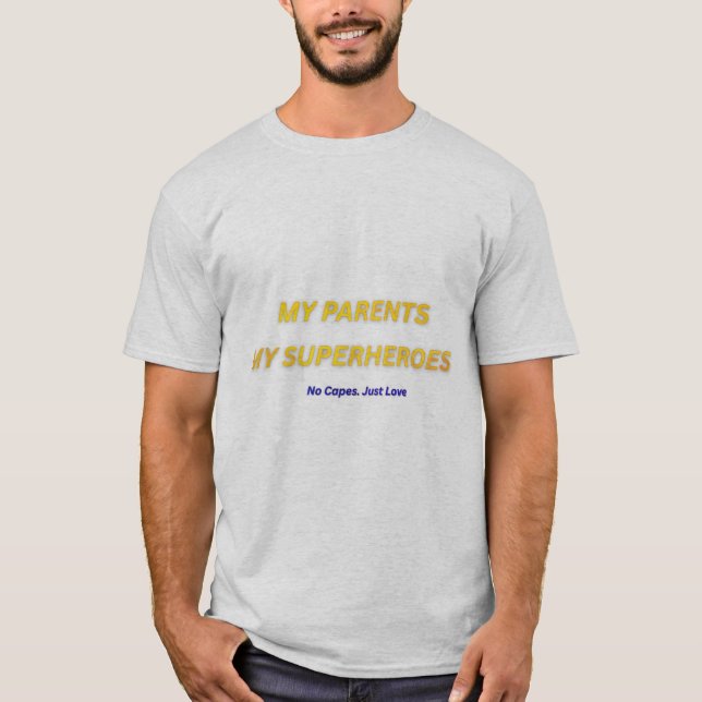 T-Shirt zum Elterntag (Vorderseite)