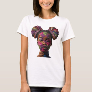 T-Shirt zum Feiern der farbenfrohen Kunst des Quil