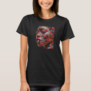 T-Shirt zum Feiern der farbenfrohen Kunst des Quil