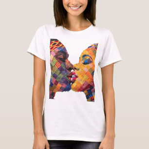 T-Shirt zum Feiern der Kunst des Quiltens