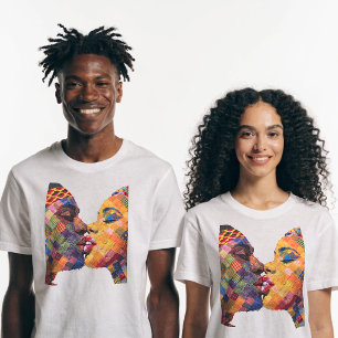 T-Shirt zum Feiern der Kunst des Quiltens