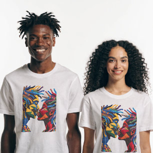 T-Shirt zum Feiern der Kunst des Quiltens