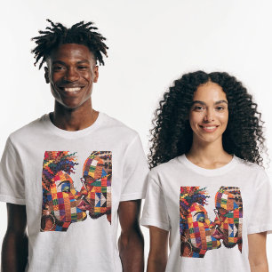 T-Shirt zum Feiern der Kunst des Quiltens