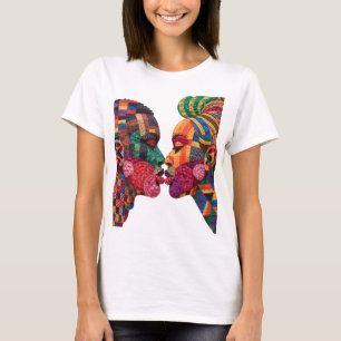 T-Shirt zum Feiern der Kunst des Quiltens
