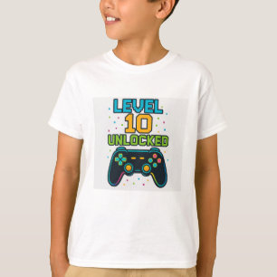 T - Shirt zum Geburtstag für 10 Jahre