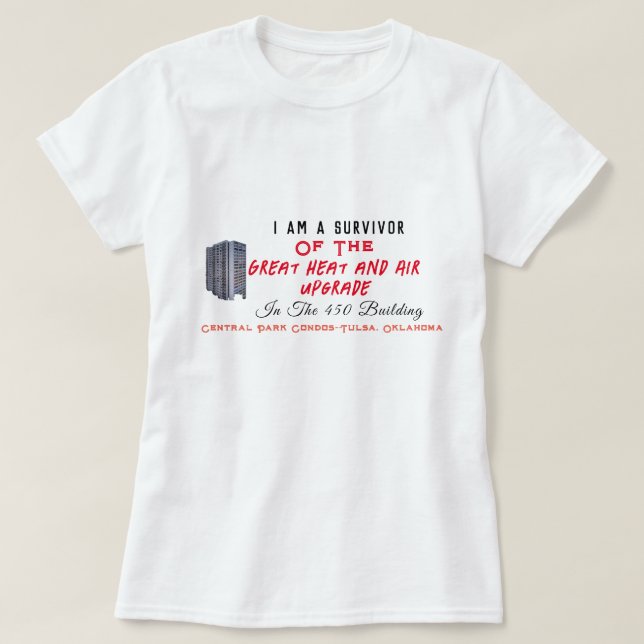T - Shirt zum Gedenken an ein historisches Ereigni (Design vorne)