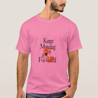 T-Shirt zum Laufen mit Motivationsspruch 'Weiter B