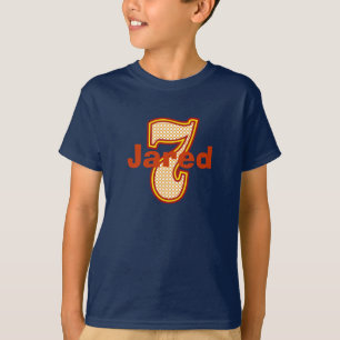 T-Shirt zum siebten Geburtstag