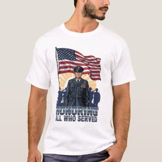 T-Shirt zum Tag der Veteranen für Männer 