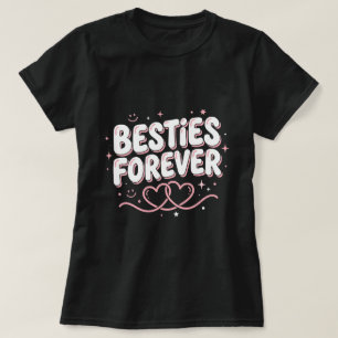 T-Shirt zum Tag des besten Freundes: Retro-Besties