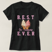 T-Shirt zum Tag des besten Freundes: Süßes Eis-Bes