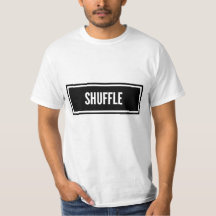 T - Shirt zum Tanzen mit Schwarzweiß-Shuffle