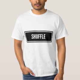 T - Shirt zum Tanzen mit Schwarzweiß-Shuffle