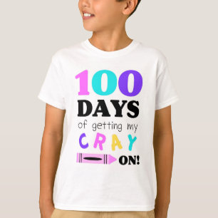T - Shirt, zum von 100 Tagen des Kindergartens zu T-Shirt