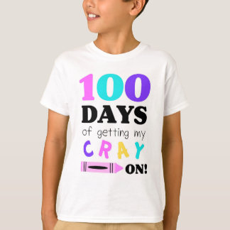 T - Shirt, zum von 100 Tagen des Kindergartens zu T-Shirt