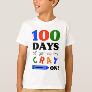 T - Shirt, zum von 100 Tagen des Kindergartens zu T-Shirt