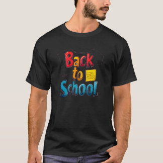 T-Shirt zum Zurück in die Schule, erster Schultag