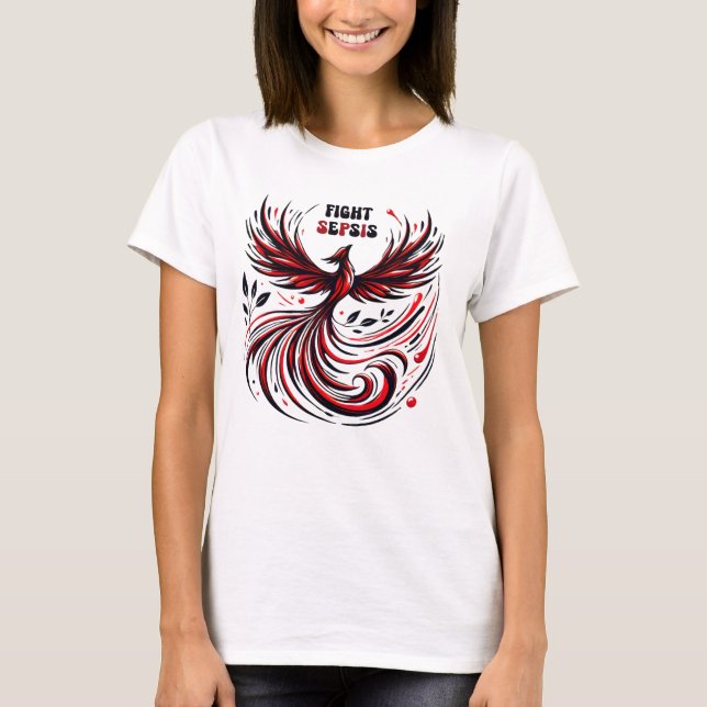 T - Shirt zur Bekämpfung der Sepsis (Vorderseite)