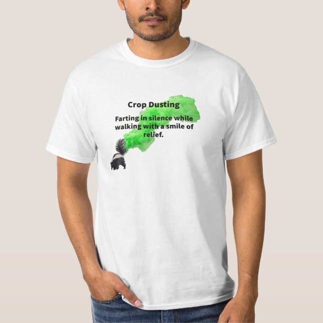 T - Shirt zur Definition von Crop Dusting (Vorderseite)