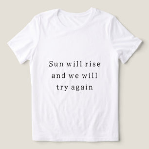 T - Shirt zur Lebensmotivation