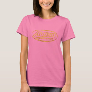 T - Shirt zur Sensibilisierung für Autismus (Oval-