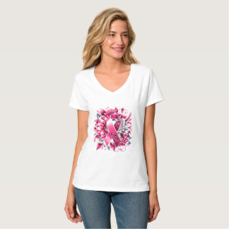 T - Shirt zur Sensibilisierung für Brustkrebs