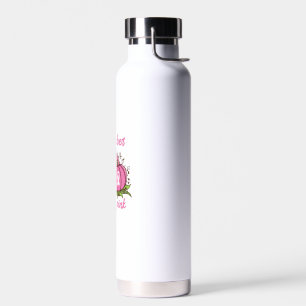 T-Shirt zur Sensibilisierung für Brustkrebs Oktobe Trinkflasche