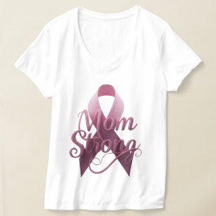 T-Shirt zur Sensibilisierung für Krebs bei starken