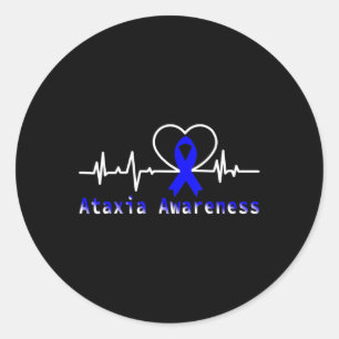 T - Shirt zur Unterstützung des Kriegers durch Ata Runder Aufkleber