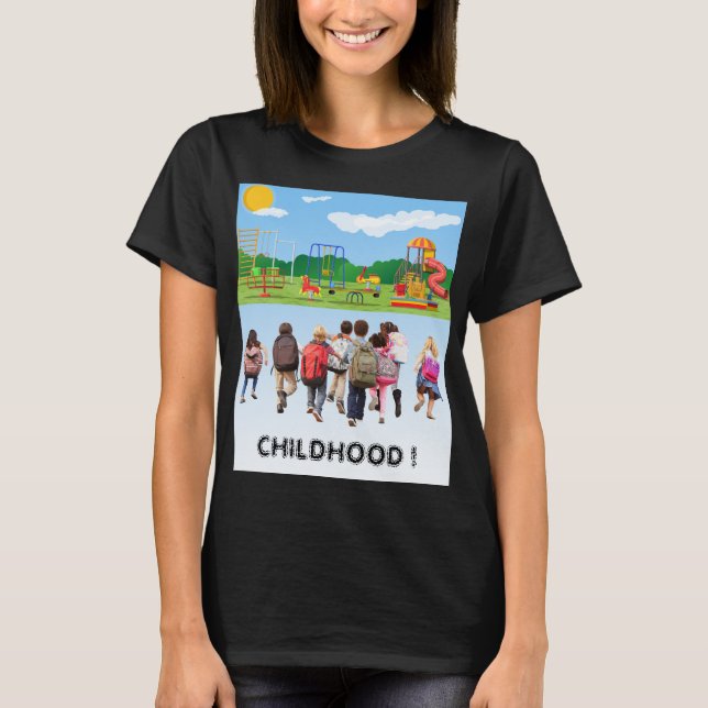 T-Shirt Zurück zur Schule (Vorderseite)