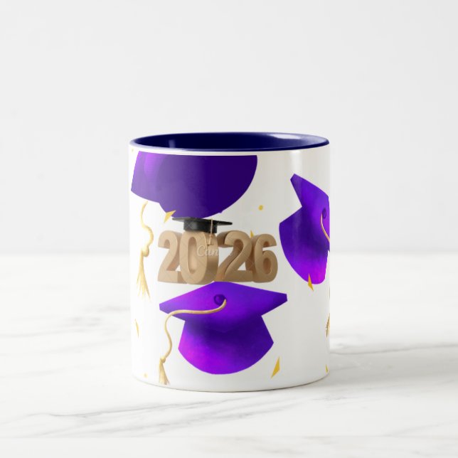 T-Shirt Zweifarbige Tasse (Mittel)