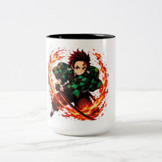 T-Shirt Zweifarbige Tasse