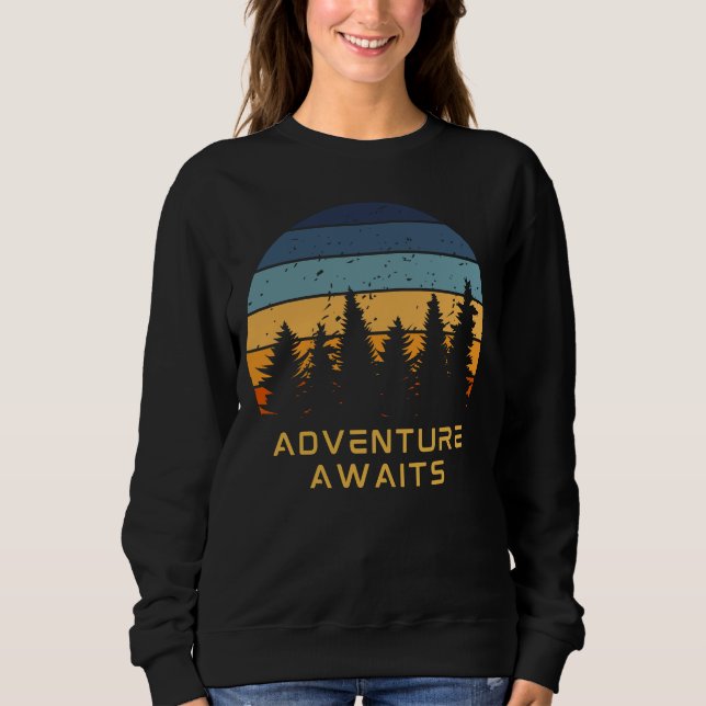 T-ShirtCamping witziger Slogan | Camper Outdoor Ze Sweatshirt (Vorderseite)