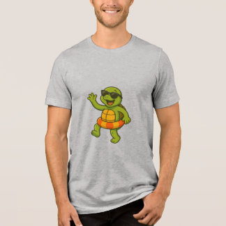 T-ShirtCool Turtle T - Shirt - Lässig Ocean Inspir