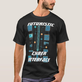 T-ShirtCyber-Schnittstelle T-Shirt
