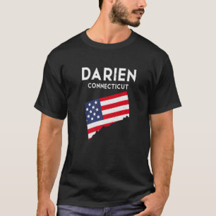 T-ShirtDarien Connecticut USA Bundesstaat Amerika T-Shirt