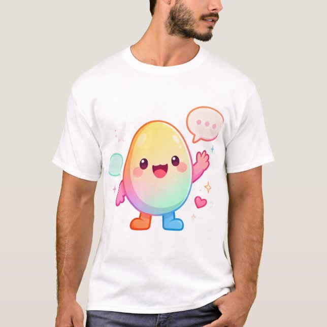 T-ShirtDas Lustige Ei Leben T-Shirt (Vorderseite)