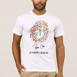 T - Shirtkunst durch Jazzalt Saxophonist Richie T-Shirt