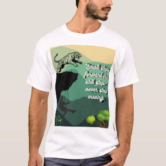 T-ShirtMotivationaler Tiger & Climber Graphic T-Sh T-Shirt