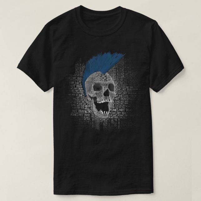 T-ShirtPunk's Not Dead T - Shirt (Design vorne)