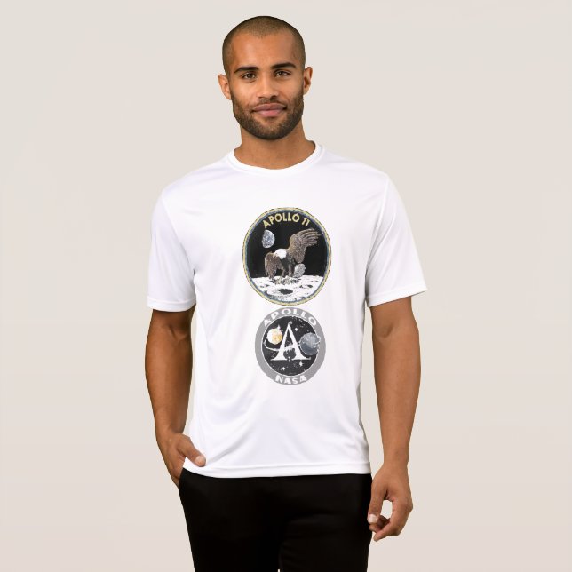 T - Shirts Apollo 1969 Moon Auftrag in US-Raum (Vorne ganz)
