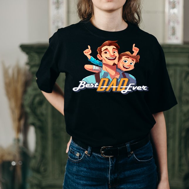 T-Shirts Best Dad Ever (Von Creator hochgeladen)